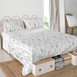 Bedding set HappyFriday Lavender Multicolour Super king-5