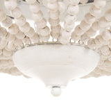 Ceiling Light White Wood Metal 220 V 240 V 220-240 V 60 x 60 x 80 cm-2