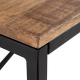 Desk 120 x 55 x 90 cm Wood Iron-3