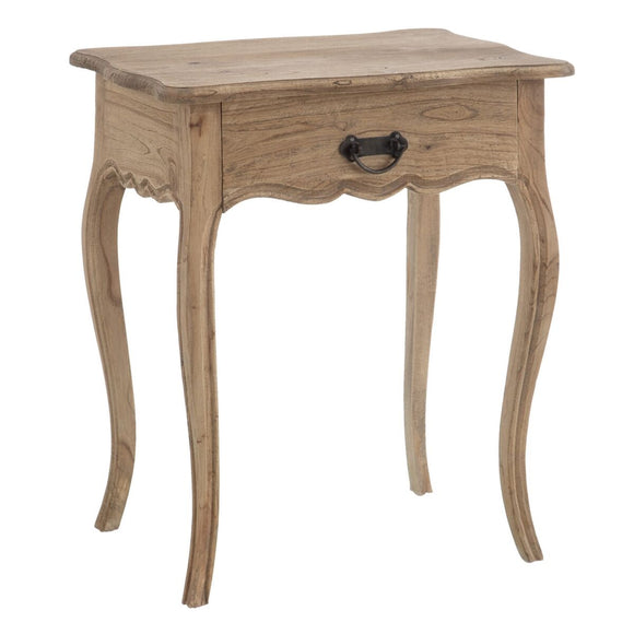 Nightstand 58 x 43 x 70 cm Natural Mindi wood-0