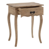 Nightstand 58 x 43 x 70 cm Natural Mindi wood-7