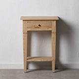 Nightstand Natural Mindi wood 50 x 32 x 72 cm-8