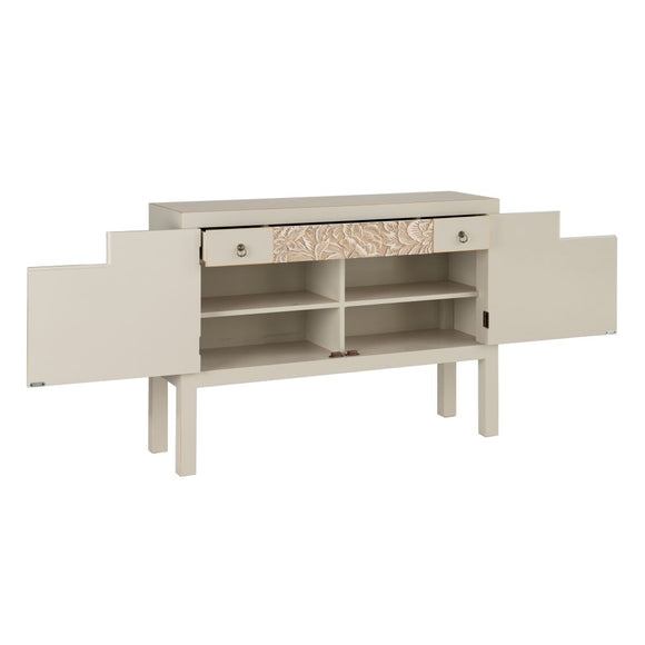 Hall Table with Drawers ORIENTAL CHIC 100 x 28,5 x 75 cm Taupe DMF-0