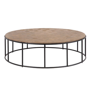 Centre Table Natural 120 x 120 x 35 cm-0