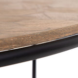 Centre Table Natural 120 x 120 x 35 cm-4