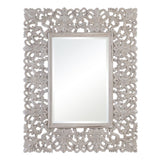 Wall mirror White Crystal 98 x 3 x 124 cm-6