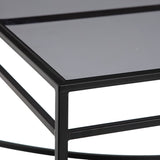 Centre Table 100 x 60 x 45,5 cm Crystal Metal-4