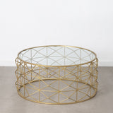 Centre Table Golden 98 x 98 x 44 cm-7