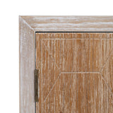 Hall Table with Drawers COUNTRY 90 x 35 x 80 cm Natural White Fir wood MDF Wood-8