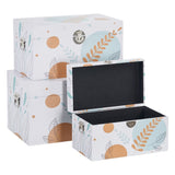 Set of Chests 65 x 38 x 35 cm Canvas DMF (3 Pieces)-6