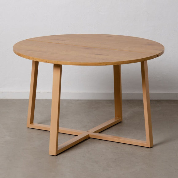Dining Table Natural DMF 120 x 120 x 75 cm-0