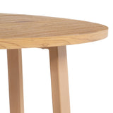 Dining Table Natural DMF 120 x 120 x 75 cm-7