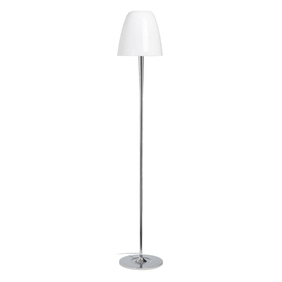 Floor Lamp Silver Crystal Iron 40 W 220-240 V 28 x 28 x 158 cm-0