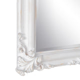 Mirror 46 x 6 x 147 cm Crystal Wood White-2