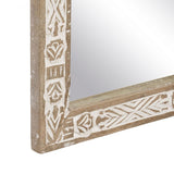 Wall mirror 51 x 3 x 76 cm Wood White-3