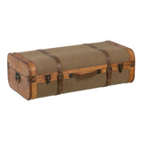 Set of Chests 80 x 41,5 x 25 cm Synthetic Fabric Wood (2 Pieces)-9
