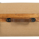 Set of Chests 80 x 41,5 x 25 cm Synthetic Fabric Wood (2 Pieces)-3