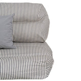 Cushion 4 Pieces Grey 120 x 80 cm-2
