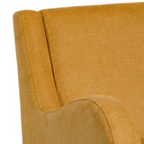 Armchair 70 x 82 x 88 cm Synthetic Fabric Wood Mustard-7