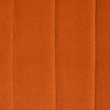 Armchair 63 x 50 x 83 cm Synthetic Fabric Wood Orange-2