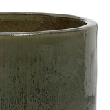 Vase 52 x 52 x 80 cm Green Ceramic (2 Units)-6