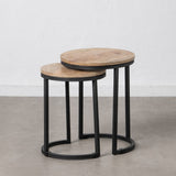 Side table 40,5 x 40,5 x 51 cm Natural Black-10