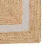 Carpet Natural White Jute 230 x 160 cm-4