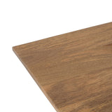 Dining Table Black Natural Iron Mango wood 170 x 90 x 76 cm-6