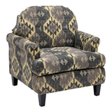 Armchair Black Taupe 91 x 90 x 95 cm-0