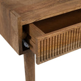 Desk APRICOT Natural Mango wood 110 x 50 x 76 cm-5