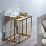 Side table 53 x 27 x 58,5 cm Golden Cream-1