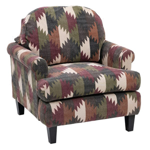 Armchair Green Burgundy 91 x 90 x 95 cm-0