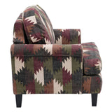 Armchair Green Burgundy 91 x 90 x 95 cm-9