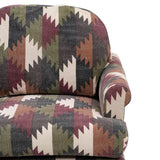 Armchair Green Burgundy 91 x 90 x 95 cm-7