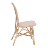 Dining Chair 47 x 54 x 93 cm Natural Beige Rattan-9