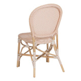 Dining Chair 47 x 54 x 93 cm Natural Beige Rattan-8