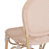 Dining Chair 47 x 54 x 93 cm Natural Beige Rattan-5