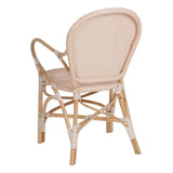 Dining Chair 57 x 62 x 90 cm Natural Beige Rattan-8