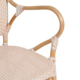 Dining Chair 57 x 62 x 90 cm Natural Beige Rattan-3