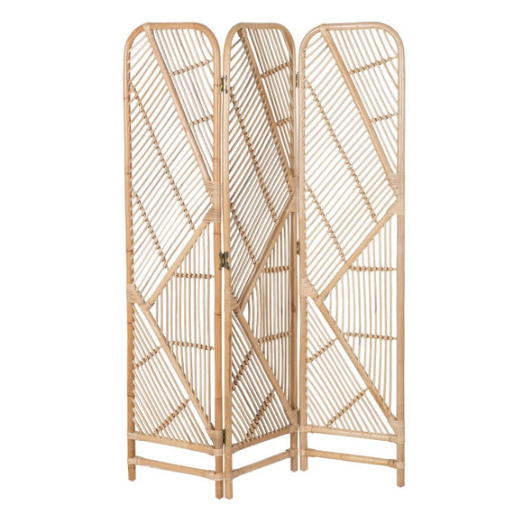 Folding screen Natural Rattan 120 x 4 x 168,5 cm-0