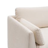 2-Seater Sofa Beige 194 x 100 x 94 cm-6