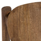 Side table 58 x 56 x 56 cm Natural Mango wood-6