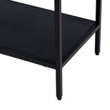 TV furniture 120,5 x 30 x 81,3 cm Black Steel-1