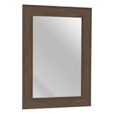 Wall mirror 66 x 2 x 86 cm Wood Brown-4