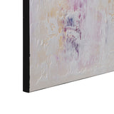 Canvas White Purple Abstract 120 x 3,5 x 120 cm-2