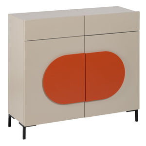 Hall NECTO Orange Taupe 90 x 32 x 85,5 cm-0