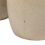 Vase Cream Ceramic 52 x 52 x 80 cm (2 Units)-3