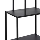 Shelves 65 x 25 x 110 cm Black Metal-5