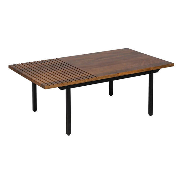 Centre Table ABNER Iron Mango wood 110 x 60 x 40 cm-0