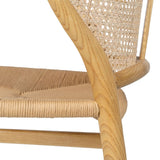 Dining Chair Natural 49 x 45 x 80 cm-4